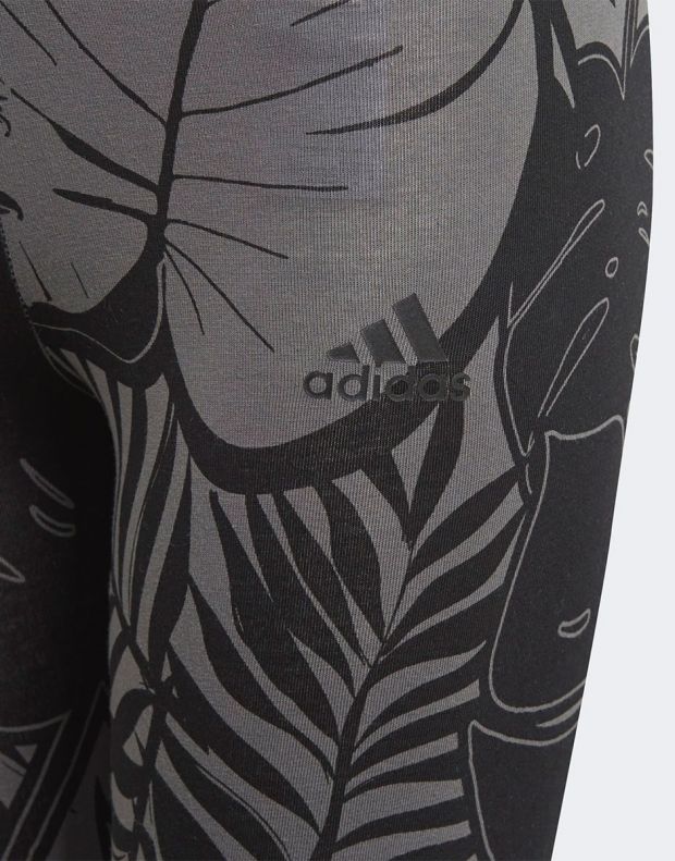 ADIDAS Future Icons Graphic Leggings Grey/Black - GM7047 - 3