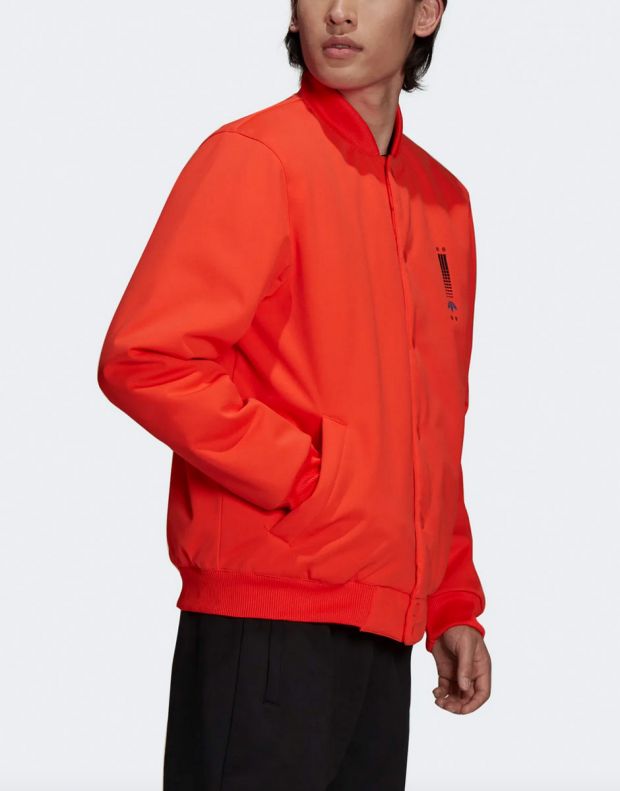 ADIDAS Graphics Symbol Collegiate Jacket Orange - H07366 - 2