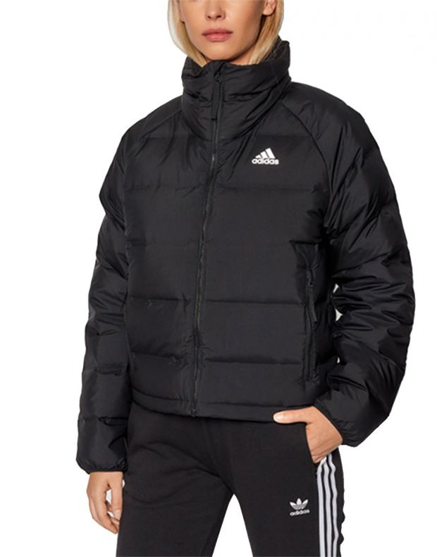 ADIDAS Helionic Relaxed Fit Down Jacket Black - FT2563 - 1