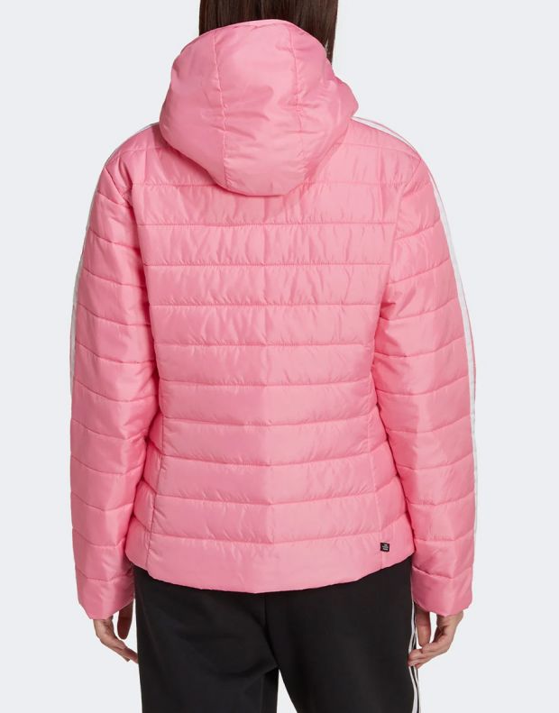 ADIDAS Hooded Premium Slim Jacket Pink - HM2611 - 2