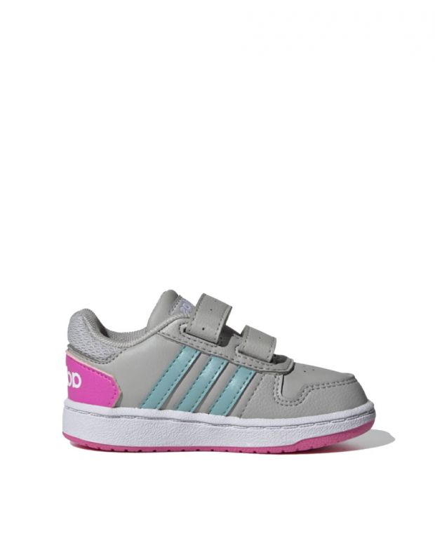 ADIDAS Hoops 2.0 Cmf Shoes Grey - H01554 - 2
