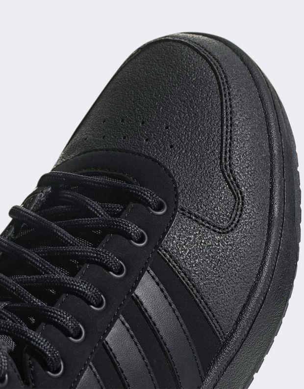ADIDAS Hoops 2.0 Mid Shoes Black - B44621 - 7