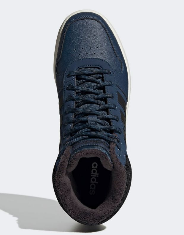 ADIDAS Hoops 2.0 Mid Shoes Navy - GZ7939 - 4