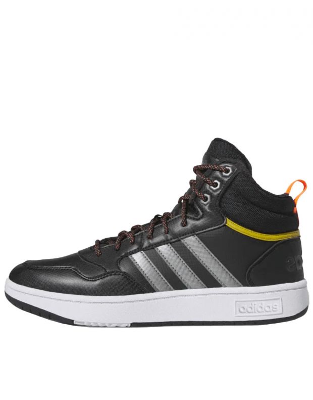 ADIDAS Hoops 3.0 Mid Winter Shoes Black - HR1440 - 1