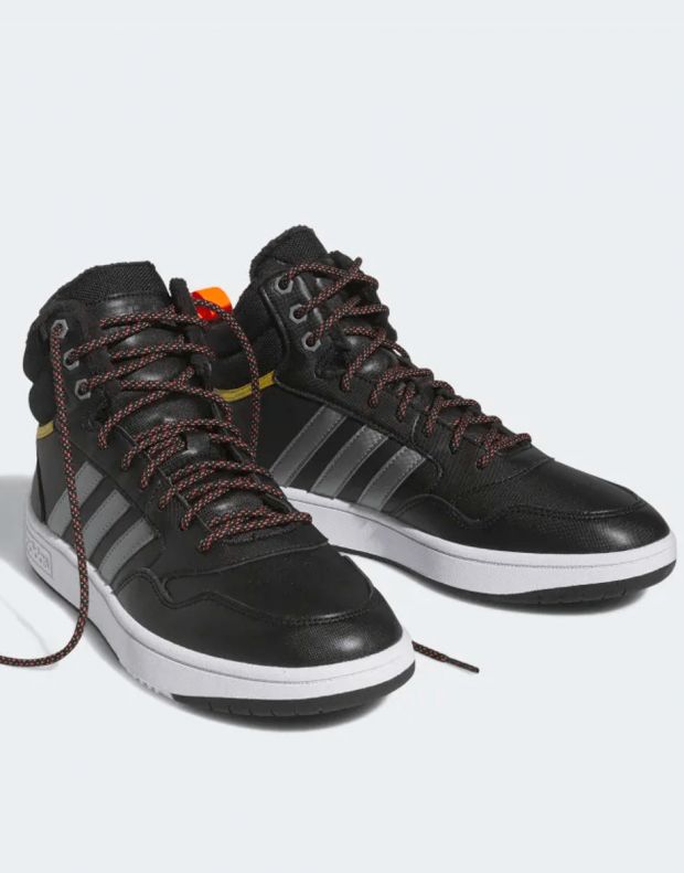 ADIDAS Hoops 3.0 Mid Winter Shoes Black - HR1440 - 3