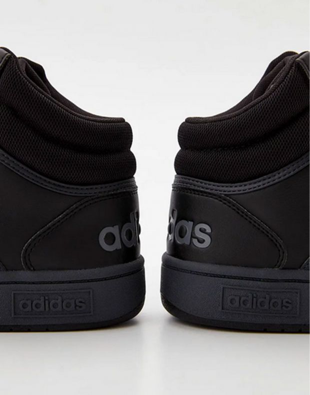 ADIDAS Hoops 3.0 Mid Shoes Black - GW3022 - 4