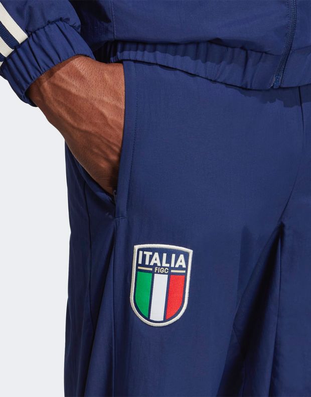 ADIDAS Italy Tiro 23 Presentation Pants Blue - HS9874 - 3