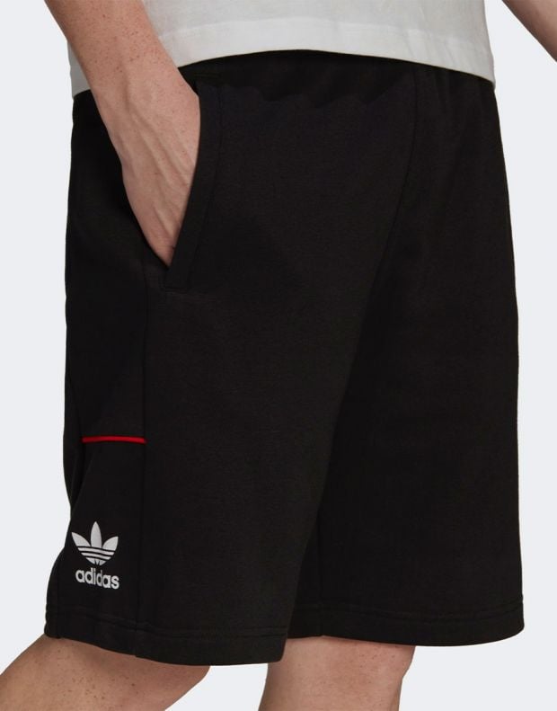 ADIDAS x Manchester United French Terry Shorts Black - HP0457 - 5