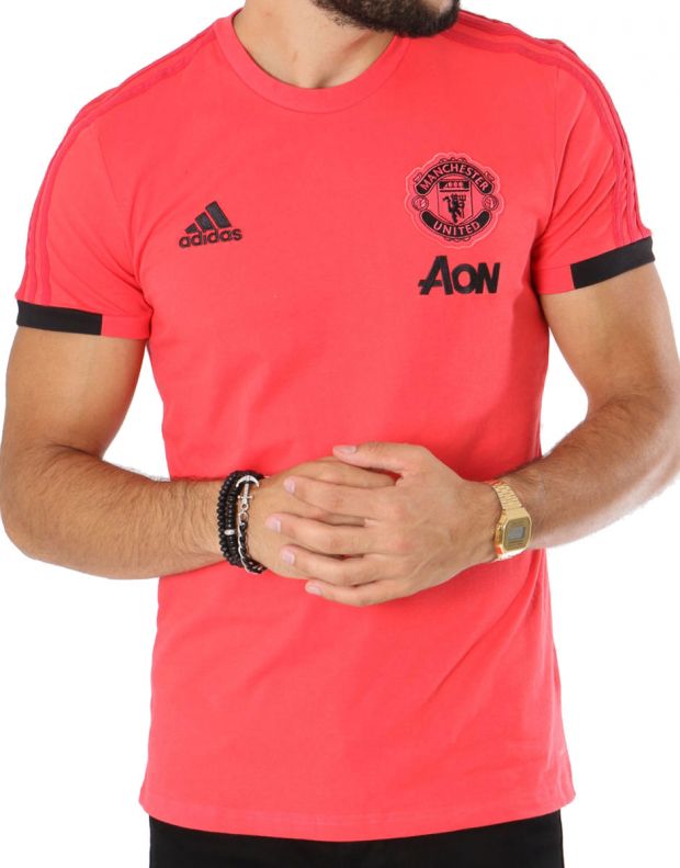 ADIDAS Manchester United Tee Pink - CW7604 - 1