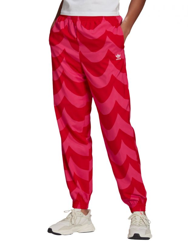 ADIDAS x Marimekko Cuffed Woven Track Pants Pink/Red - H20480 - 1