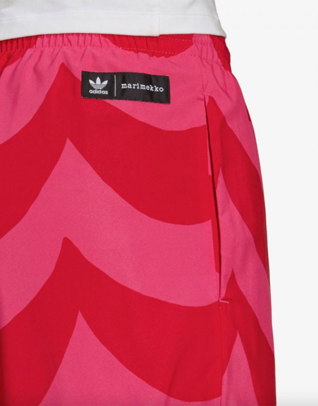 ADIDAS x Marimekko Cuffed Woven Track Pants Pink/Red - H20480 - 3