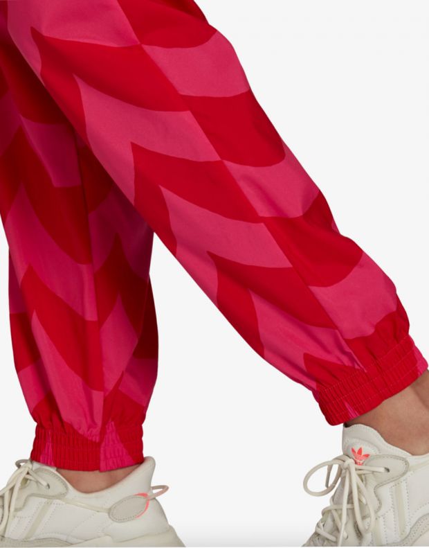 ADIDAS x Marimekko Cuffed Woven Track Pants Pink/Red - H20480 - 4
