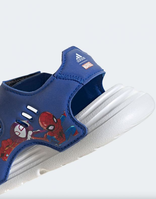 ADIDAS Marvel Super Hero Swim Sandal I Blue - FY8958 - 7