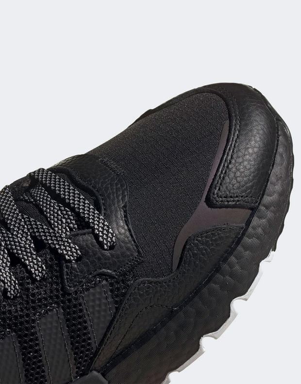 ADIDAS Originals Nite Jogger Shoes Black - H01717 - 7