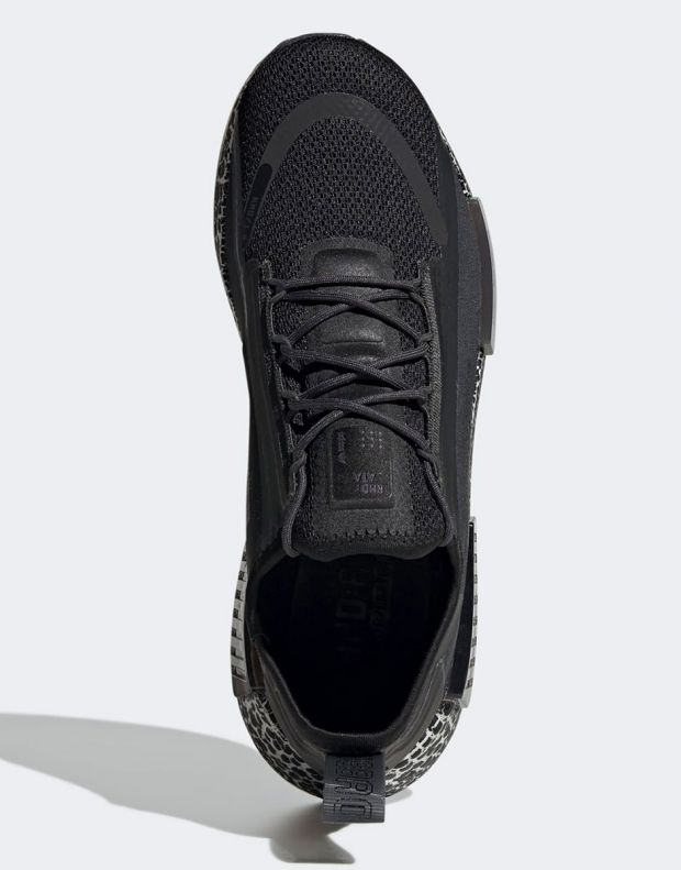 ADIDAS Originals Nmd_R1 Spectoo Shoes Black - GZ9265 - 5