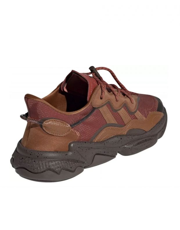 ADIDAS Originals Ozweego Shoes Brown - GX3652 - 3