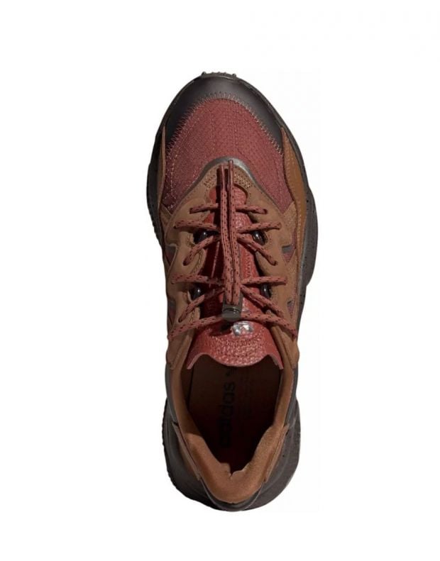ADIDAS Originals Ozweego Shoes Brown - GX3652 - 4