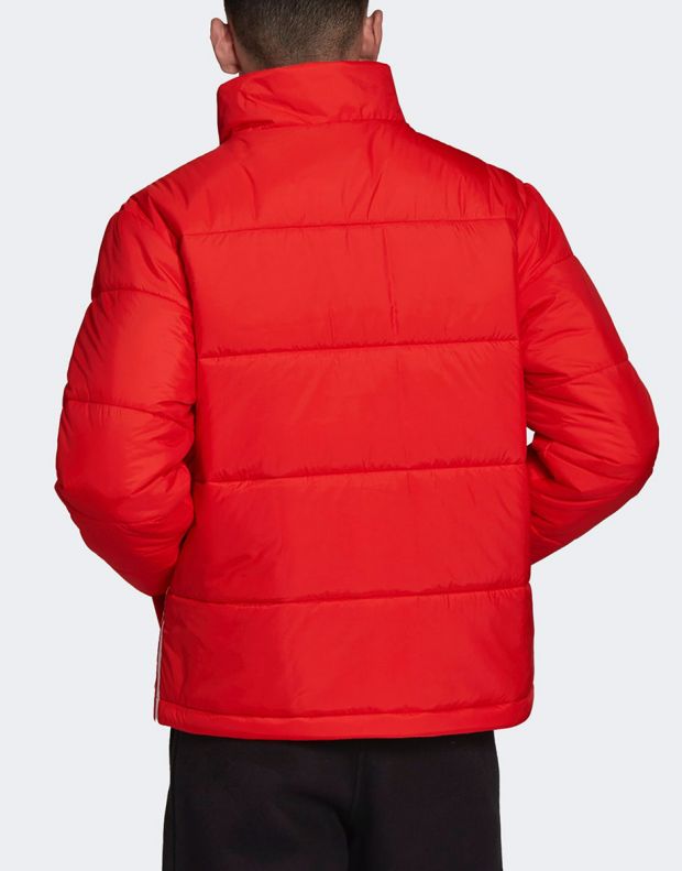 ADIDAS Originals Padded Stand-Up Collar Puffer Jacket Red - H13553 - 2
