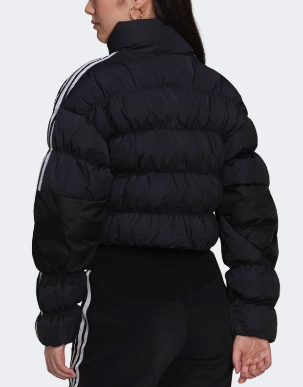 ADIDAS Originals Short Synthetic Down Puffer Jacket Black - GU1770 - 2