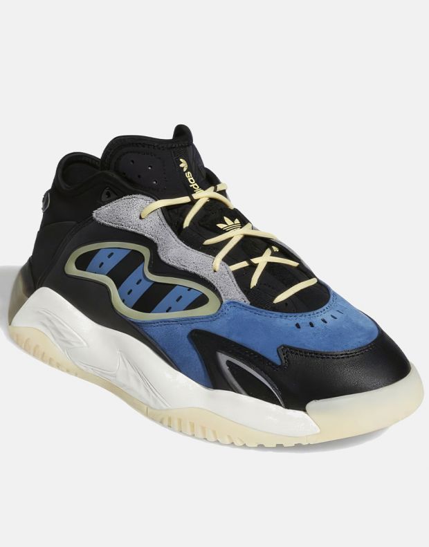 ADIDAS Originals Streetball II Boost Shoes Black/Blue - GX9689 - 3