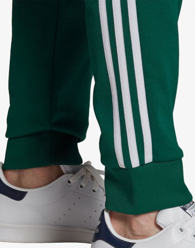 ADIDAS Originals Superstar Cuffed Track Pants Green - HC8627 - 4