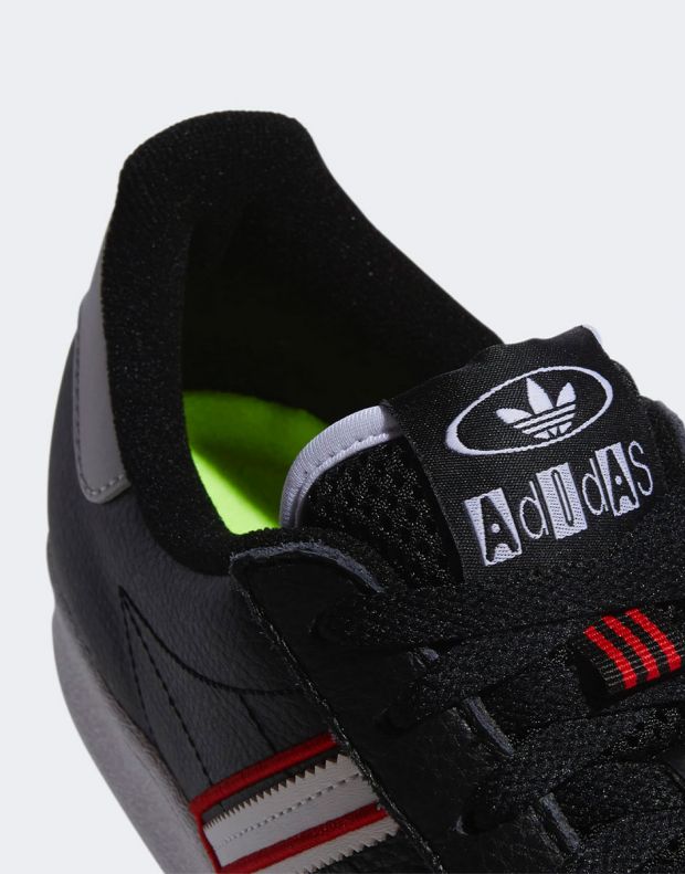 ADIDAS Originals Superstar Shoes Black/Red - GY0998 - 7