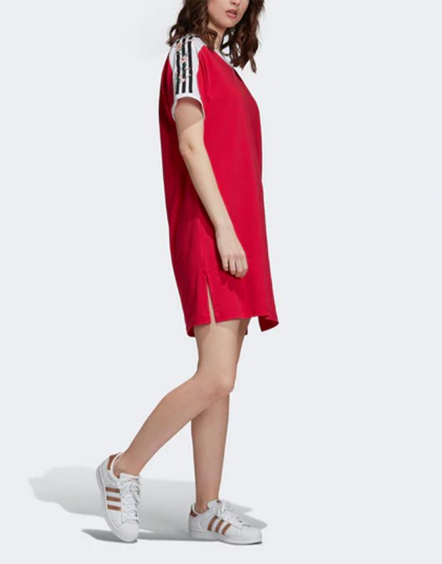 ADIDAS Originals Tee Dress Red - EH8730 - 3