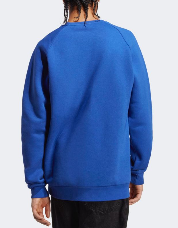 ADIDAS Originals Trefoil Essentials Crew Neck Sweatshirt Blue - IA4825 - 2
