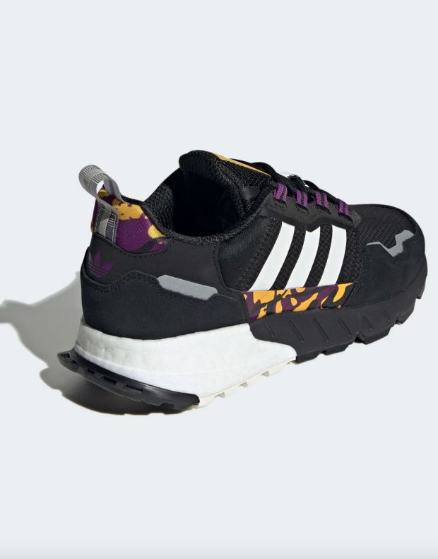 ADIDAS Originals Zx 1K Boost Shoes Black - H05327 - 3