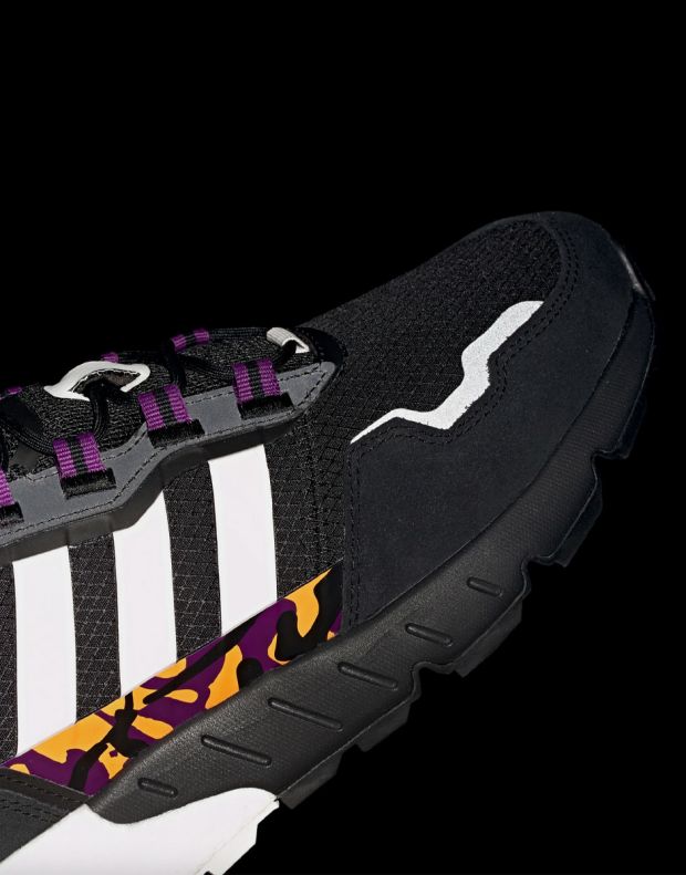 ADIDAS Originals Zx 1K Boost Shoes Black - H05327 - 8