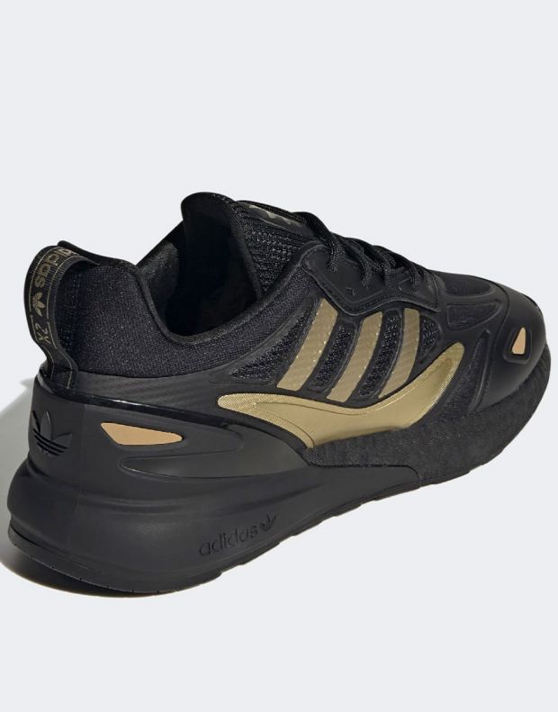 ADIDAS Originals Zx 2k Boost 2.0 Shoes Black - GZ7743 - 4