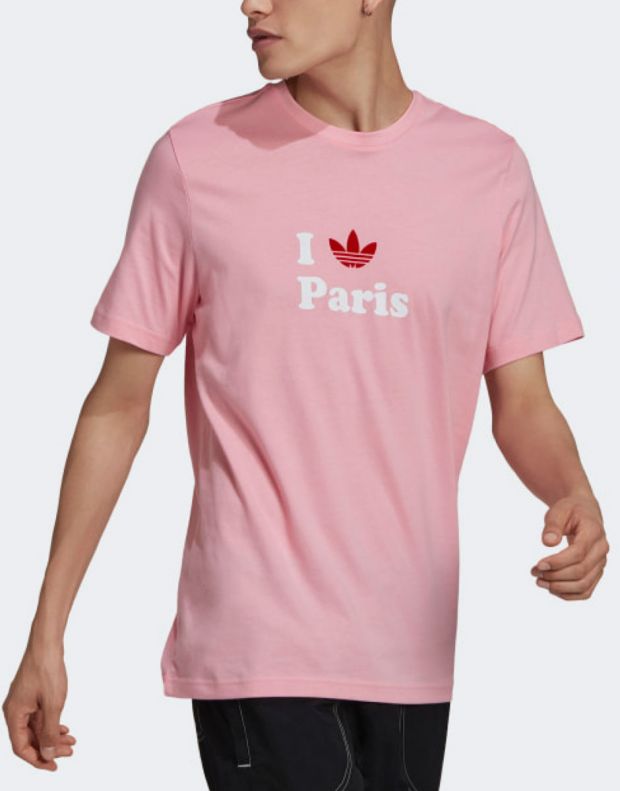 ADIDAS Paris Trefoil Tee Pink - GT1765 - 3