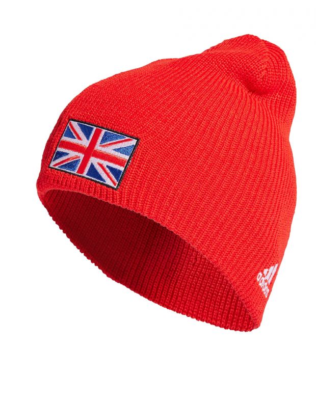 ADIDAS Performace Team GB Beanie Red - HE5092 - 1
