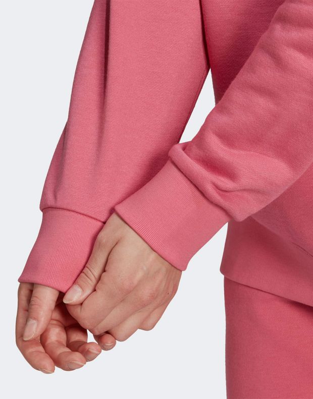 ADIDAS Retro Luxury Crew Sweatshirt Pink - HL0049 - 5