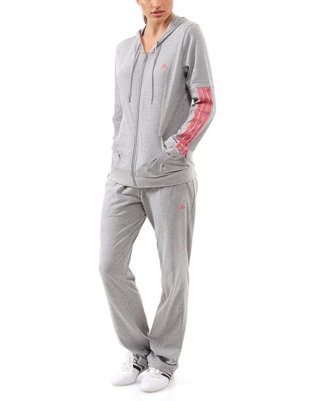 ADIDAS Sia Jersey Suit Grey/Pink - D89816 - 1