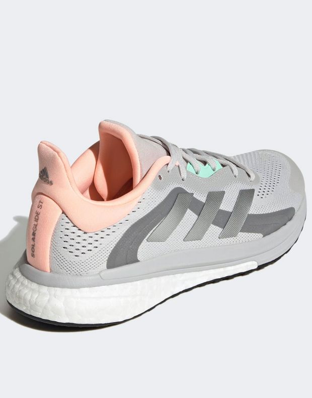 ADIDAS SolarGlide 4 St Running Shoes Grey - GX3059 - 4