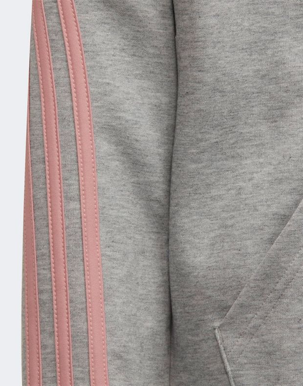 ADIDAS Sportswear 3-Stripes Full-Zip Hoodie Grey - HD4363 - 4