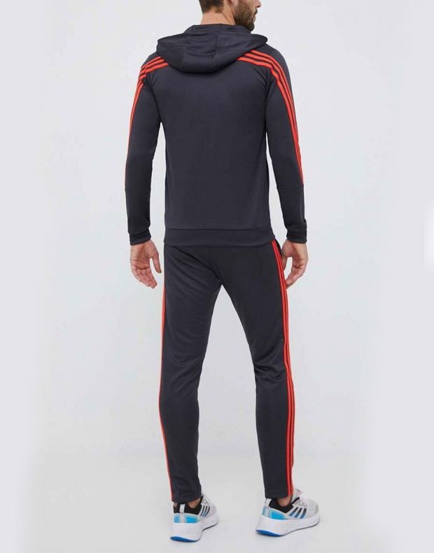ADIDAS Sportswear 3-Stripes Tracksuit Grey - IC6764 - 3