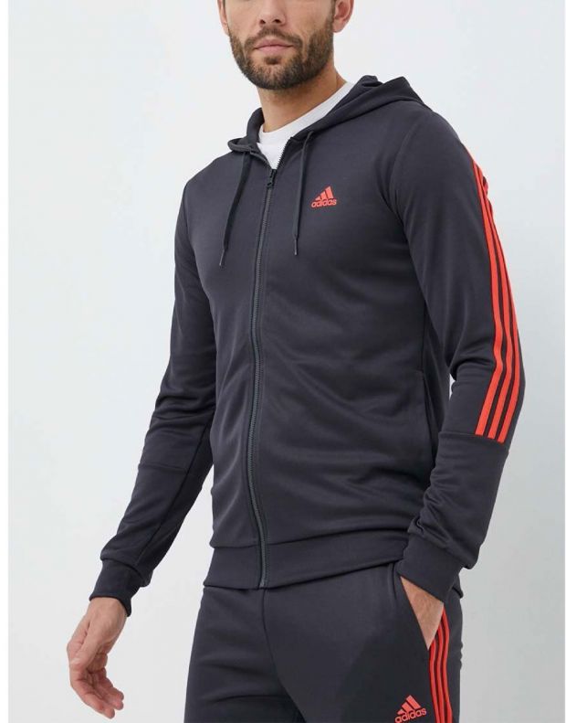 ADIDAS Sportswear 3-Stripes Tracksuit Grey - IC6764 - 4