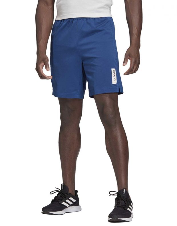 ADIDAS Sportswear Brilliant Basics Shorts Blue - FL9011 - 1