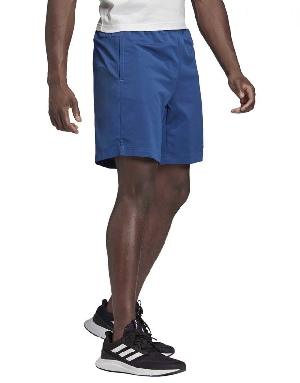 ADIDAS Sportswear Brilliant Basics Shorts Blue - FL9011 - 4