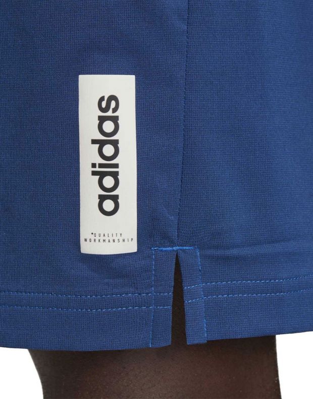 ADIDAS Sportswear Brilliant Basics Shorts Blue - FL9011 - 5