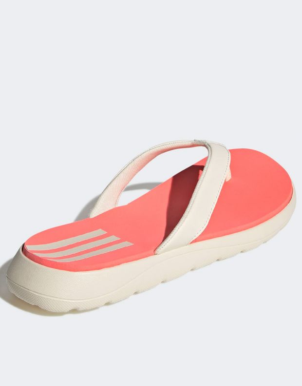 ADIDAS Sportswear Comfort Flip-Flops Beige/Orange - GZ5944 - 4