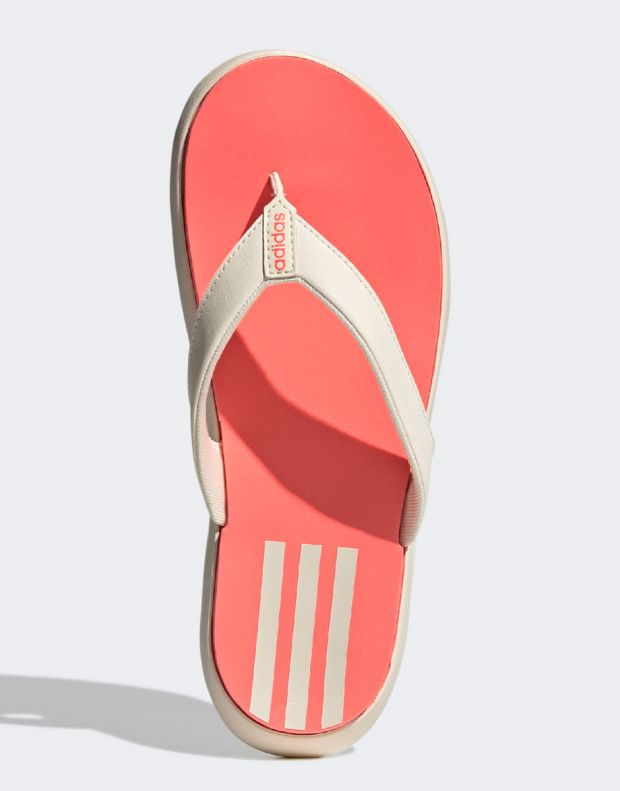 ADIDAS Sportswear Comfort Flip-Flops Beige/Orange - GZ5944 - 5