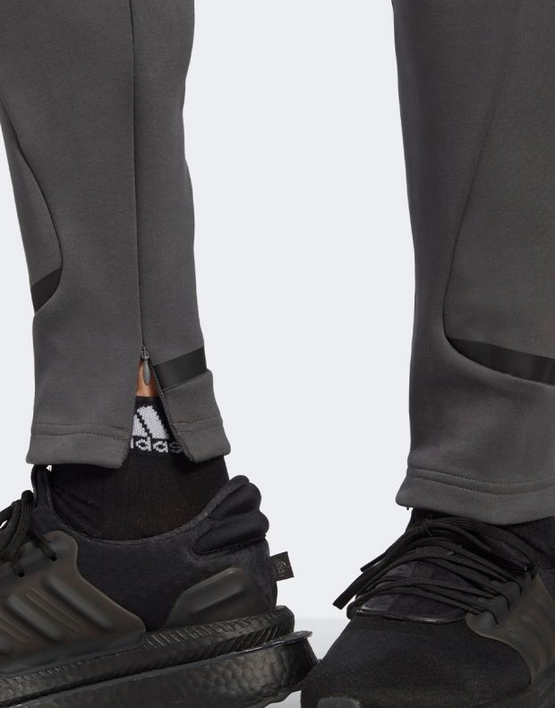 ADIDAS Sportswear Designed for Gameday Slim Fit Pants Grey - IC8037 - 4