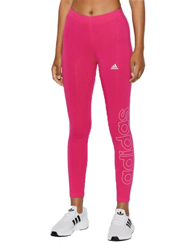 ADIDAS Sportswear Essentials Linear Logo Leggings Pink - HM8723 - 1