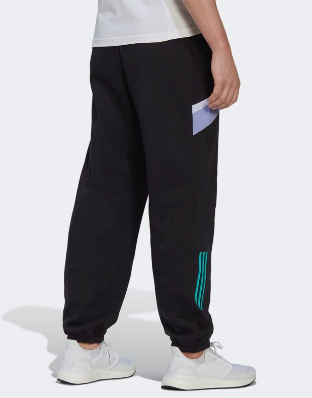 ADIDAS Sportswear Fleece Pants Black - HS8807 - 2