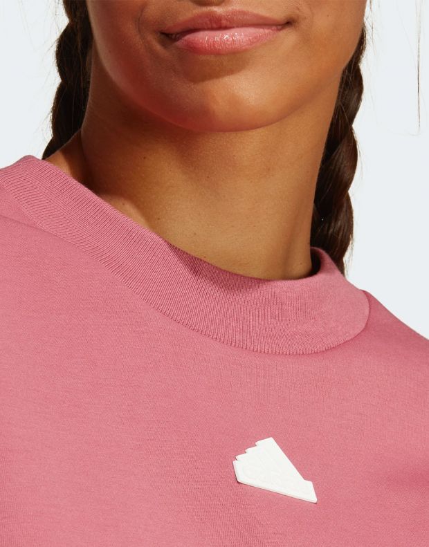 ADIDAS Sportswear Future Icons 3-Stripes Sweatshirt Pink - IB8498 - 3