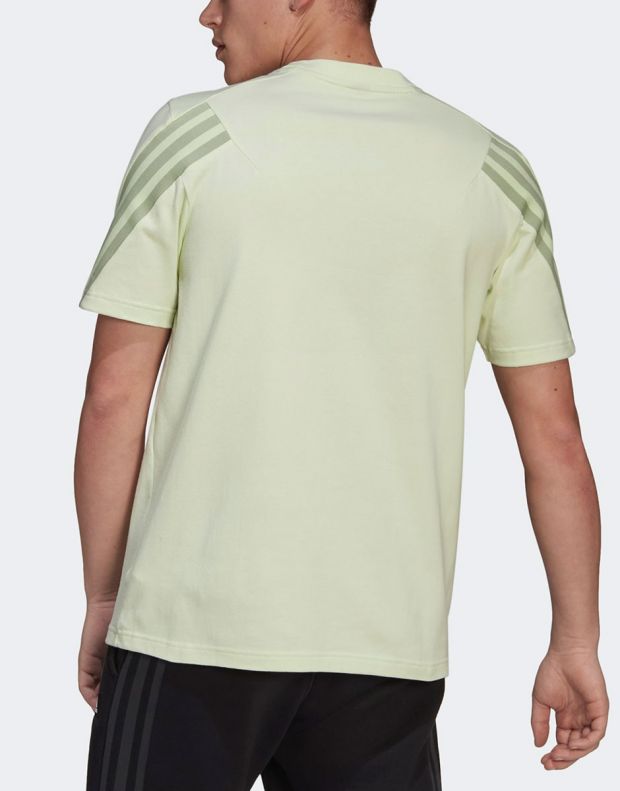 ADIDAS Sportswear Future Icons 3-Stripes Tee Lime - HC5243 - 2