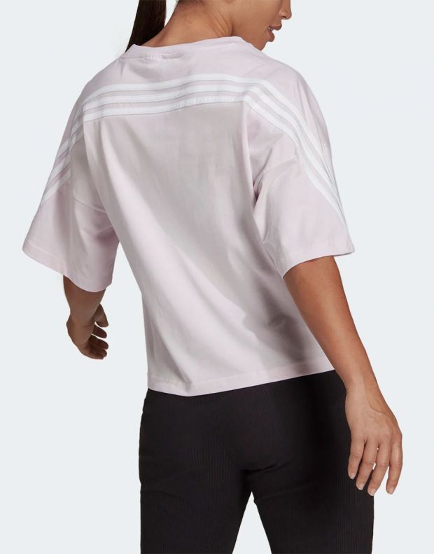 ADIDAS Sportswear Future Icons 3-Stripes Tee Pink - HE0311 - 2